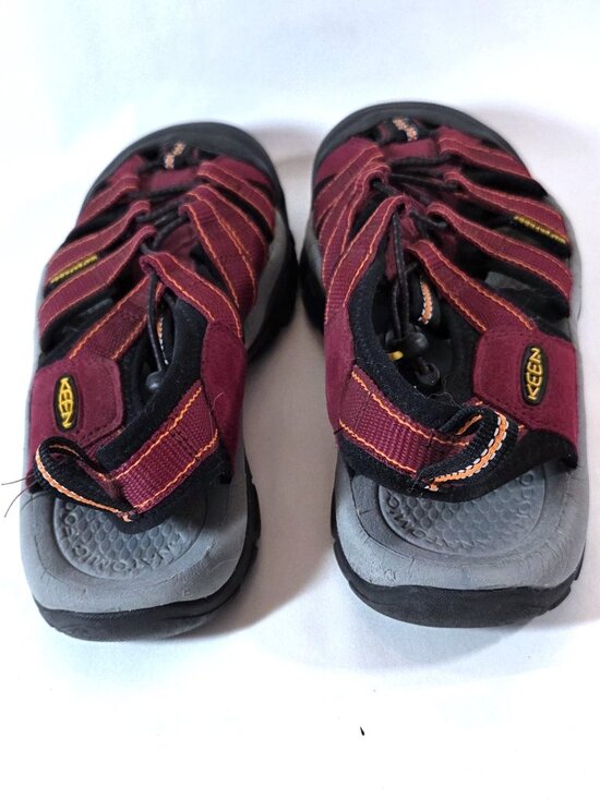 Keen Red & Orange Washable Sandals Size 7.5 - Picture 3 of 4